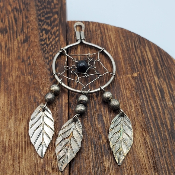 Peace hippie boho necklace pendant - Picture 2 of 2